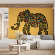 Colorful Elephant Wallpaper