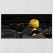 Golden And Black Mountain