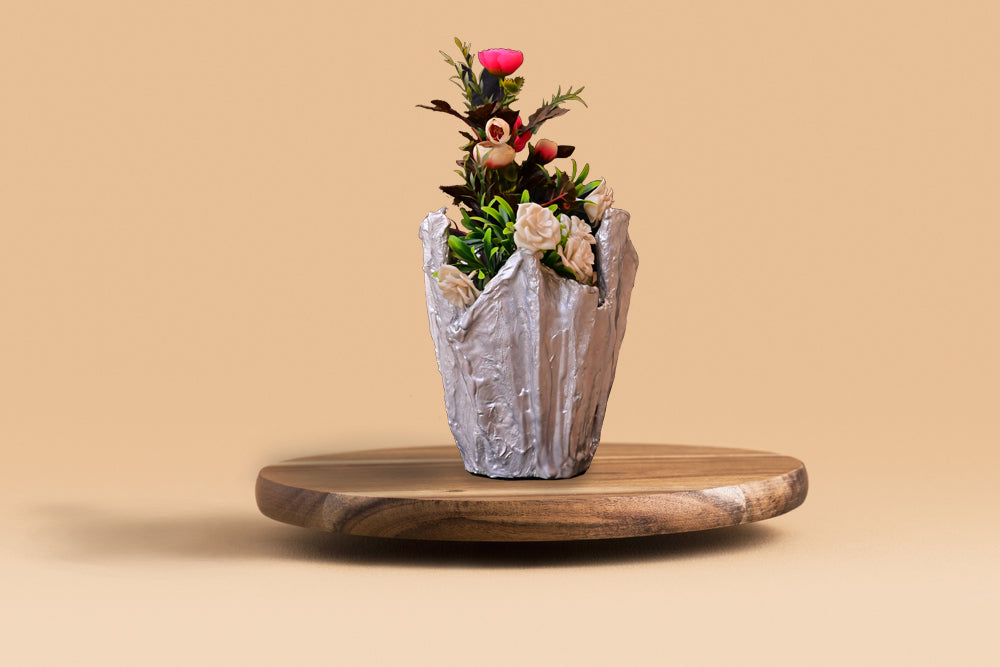 Abstract Flower In A Vase