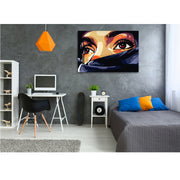 Eye Anime Self Adhesive Sticker Poster