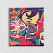 Vintage Retro Pop Art