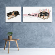 Cute Cat Wall Art