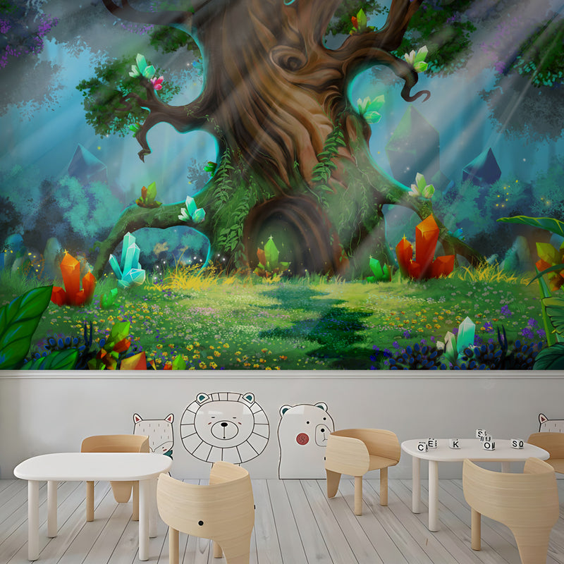 Forest Treasure Nursery Wallpaper