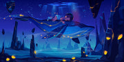 Space Fairy Nursery Wallpaper