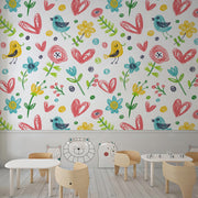 Doodle Seamless School Wallpaper