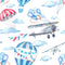 Airplans Nursery School Wallpaper