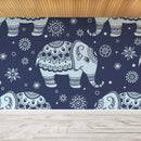 White Elephant Purple Wallpaper