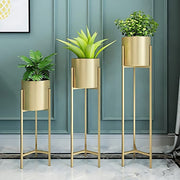 Planter With Stand Set of 3 (61)