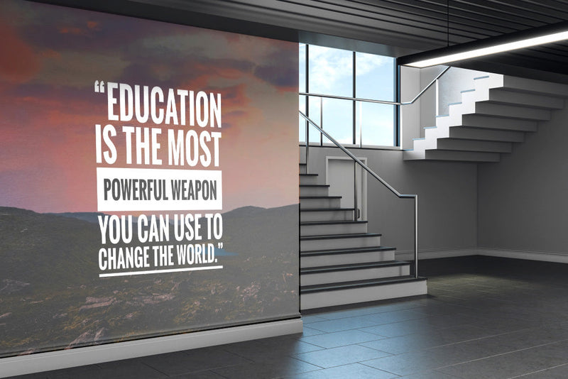 Education Powerful Weapon Wallpaper