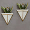 Iron Wall Hanging Planters Set of 2 (63)