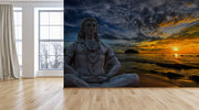 Shiva And The Sunset Wallpaper