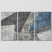 Grey Line art Set of 3