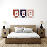 Yoga Wall Art, Set Of 3