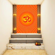Om Rays Self Adhesive Sticker Poster