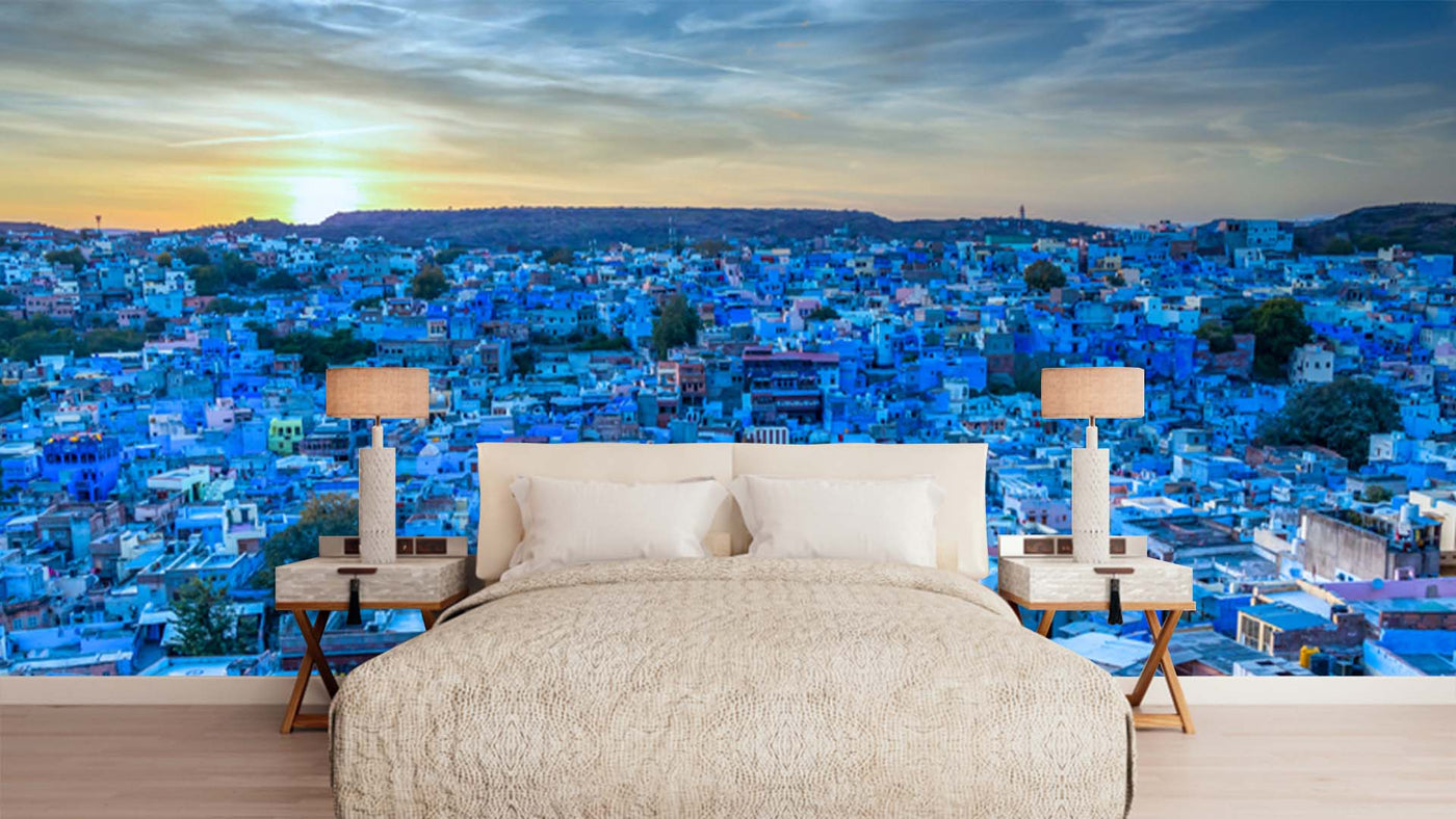 Blue City Rajasthan Wallpaper