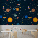 Universe Nursery School Wallpaper