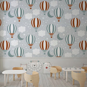Air Balloon Vector Wallpaper