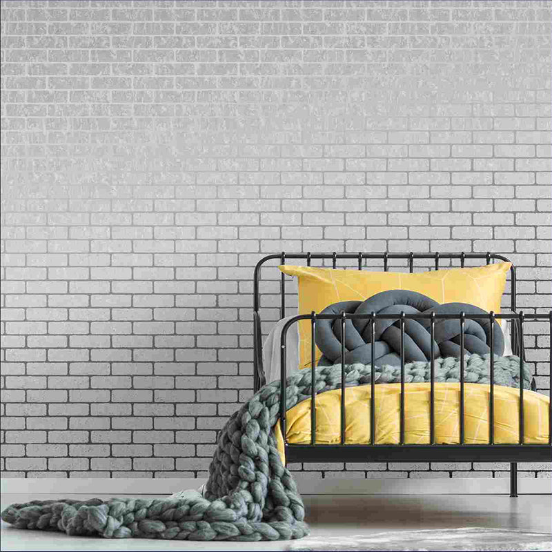 Milan Non Woven Brick Pattern Wallpaper