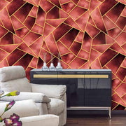 Shine 2 Gold Geometric Sharpie Wallpaper