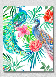 Painted Peacock Canvas