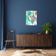 Painted Peacock Canvas