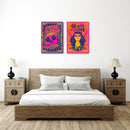 Psychedelic Wall Art, Set Of 2