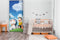 Nobita And Doremon Anime Self Adhesive Sticker For Door