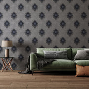 Adhya Damask Pattern Wallpaper