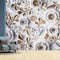 Golden White Flower Customize Wallpaper