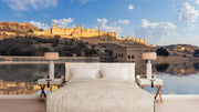 Amber Palace Lake Rajasthan Wallpaper