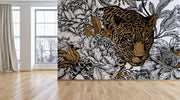 Tropical Cheetah Exquisite Wallpaper