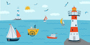 Sea Abstract School Wallpaper