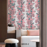 Sequence Floral Vintage Wallpaper