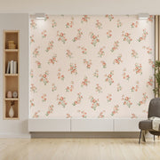 Veluce Small peach flower Wallpaper