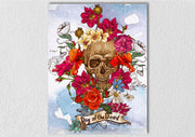 Day Of The Dead Skeleton Art