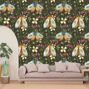Butterfly Green Wallpaper