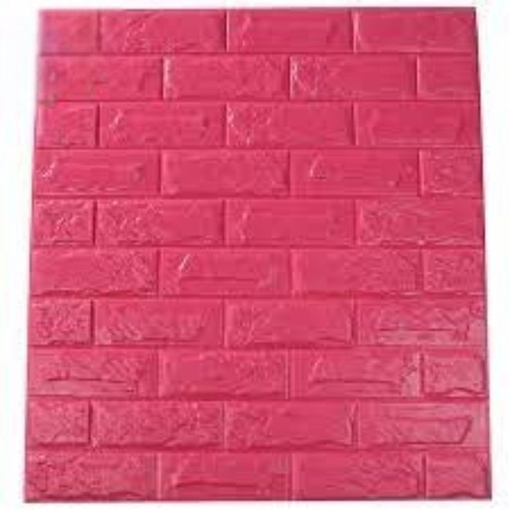 Dark Pink 3D Foam Panel – Myindianthings