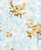 Rafale 2 Blue Floral Wallpaper