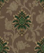 Adhya Damask Pattern Wallpaper