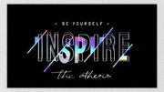 Inspire Typography Wall Art