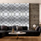 Grey Abstract tiles Customised Wallpaper