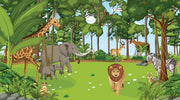 Wild Vinyl Nursery Wallpaper