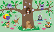 Doodle Abstract Nursery Wallpaper