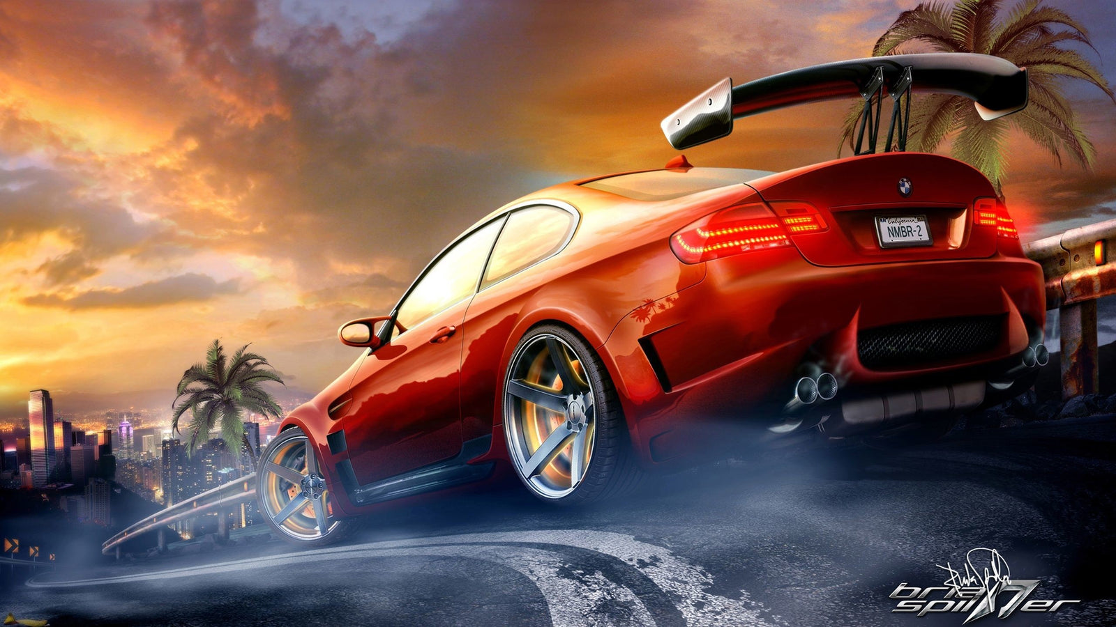 Street Racing Car Customised Wallpaper for wall – Myindianthings