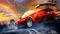 Street Racing Car Customised Wallpaper for wall