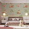 Nursery Neutral Room Deer Animals Kids Wallpaper