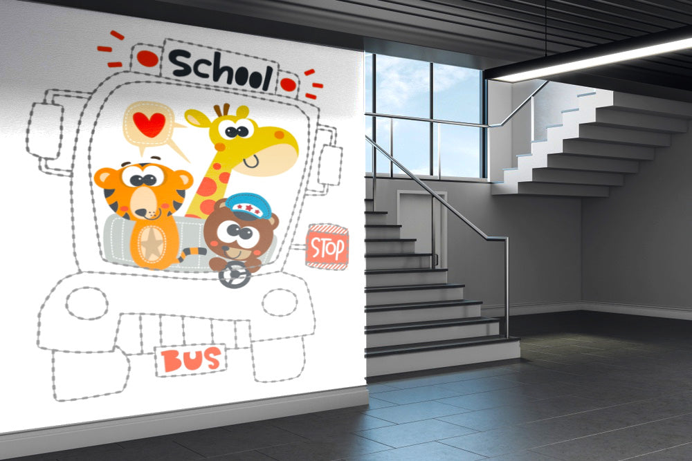 School Bus Wallpaper