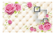 Pink Rose Frame Wallpaper