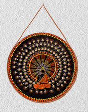 Hand Painted Buddha Wall Hanging