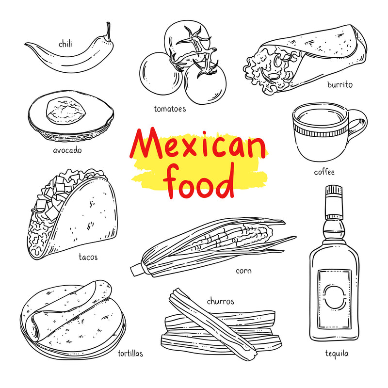 Mexican Food Customize Wallpaper